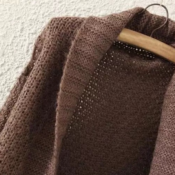 Western Boho Tassel fringe Knit vest - Picture 3 of 6